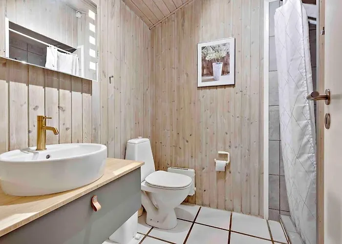 度假居 Pool Summerhouse In Near Blokhus Saltum
