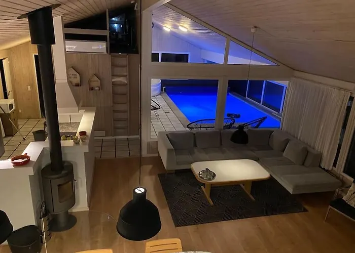 度假居 Pool Summerhouse In Near Blokhus *