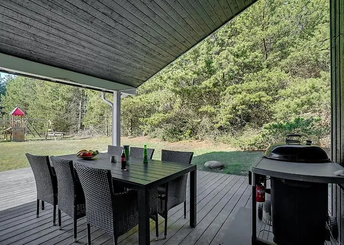 Pool Summerhouse In Near Blokhus 度假居 Saltum